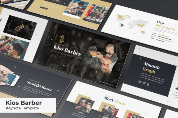 Barber Keynote Template: Your Toolkit for Polished Presentations