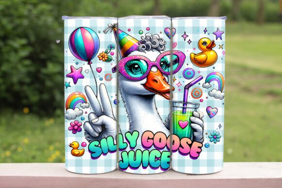Charming Your Customers: The Silly Goose Juice PNG Tumbler Wrap