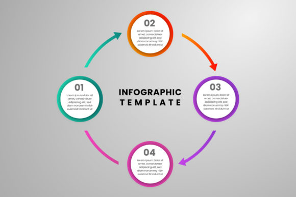 Infographics Template Design: Visualizing Your Business Timeline