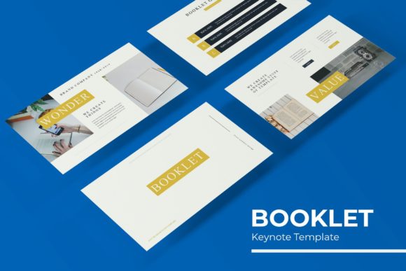 Streamline Your Presentations with the Booklet Keynote Template