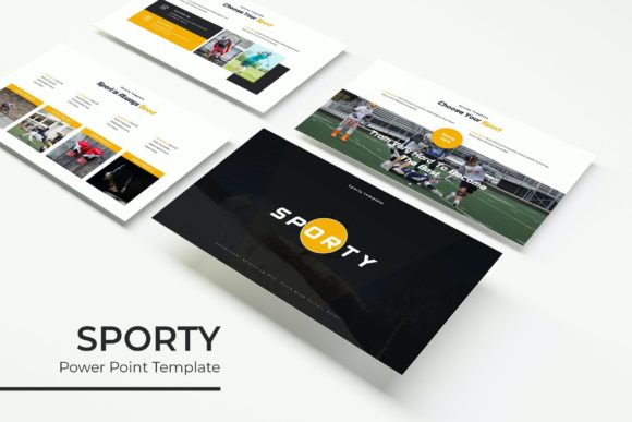 Unlock Dynamic Presentations with the Sporty PowerPoint Template